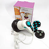 Масажери для чоловіків та плечей MA-118-2, Роликова подушка для масажу тіла Масажер спини масажер CJ-40, фото 4