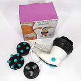 Масажери для чоловіків та плечей MA-118-2, Роликова подушка для масажу тіла Масажер спини масажер CJ-40, фото 8