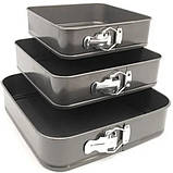 Цілісні форми для запікання Unique, Набір кілець для випічки Форма випікання ціла ціла OM-54, фото 10