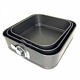 Цілісні форми для запікання Unique, Набір кілець для випічки Форма випікання ціла ціла OM-54, фото 2