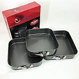 Цілісні форми для запікання Unique, Набір кілець для випічки Форма випікання ціла ціла OM-54, фото 5