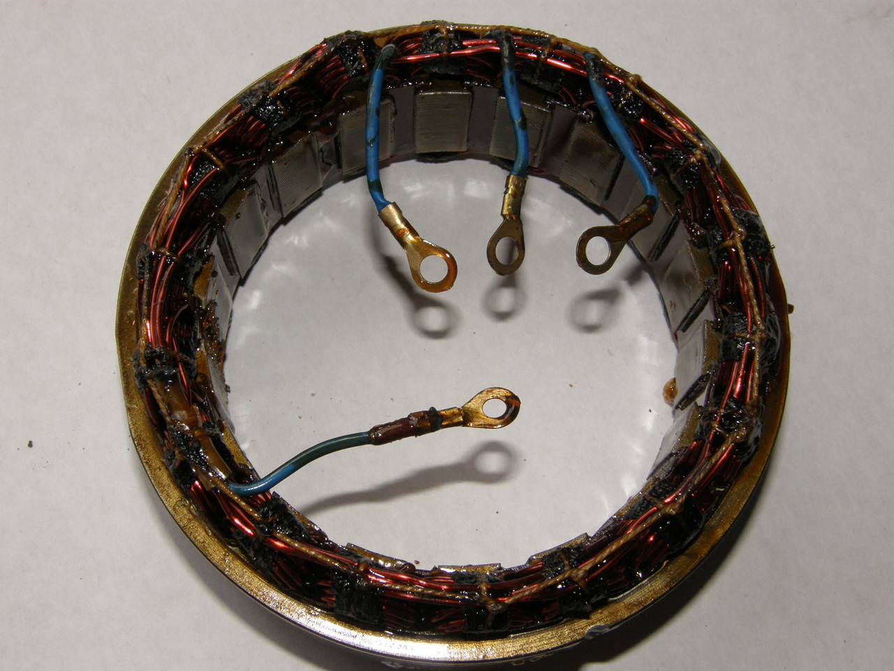 Обмотка (статор) генератора МТЗ, ДТ, Т-25 (ID#32365088), цена: 250 ...