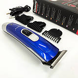 Беспроводной аккумуляторный триммер для стрижки волос Gemei, Машинка для стрижки волос и бритья LH-63, фото 5