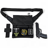 Сумка для повсякденного життя, Чоловіча сумка барсетка, Сумка кобура наплічна Сучасна месенджер EA-63, фото 8