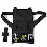 Сумка для повсякденного життя, Чоловіча сумка барсетка, Сумка кобура наплічна Сучасна месенджер EA-63, фото 5