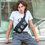 Якісна сумка бананка, Бананка через плече унісекс, бананка, Універсальна сумка на пояс унісекс TG-97, фото 6