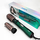 Щітка для волосся що обертається, Фен щітка для об'єму волосся Фен будь-яких типів GX-86, фото 2