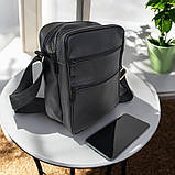 Сумка для документів зручна, Модна сумка планшет на груди, через плече Міська сумка-месенджер HK-16, фото 9