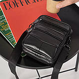 Чоловіча сумка барсетка для чоловіка, Сумка для чоловіків, Повсякденна сумка-месенджер AP-69, фото 7