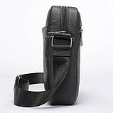 Повседневная сумка-мессенджер, Сумка мужская черная вертикальная ежедневная, Мессенджер оригинал WG-55, фото 6