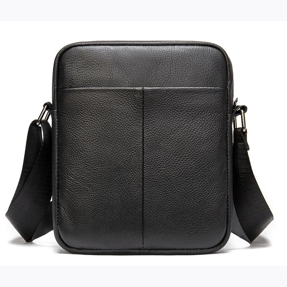 Повседневная сумка-мессенджер, Сумка мужская черная вертикальная ежедневная, Мессенджер оригинал WG-55, фото 1
