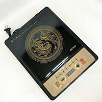 Плита підлогова потужна, Індукційна плита настільна від мережі, Маленька електрична плитка OP-56