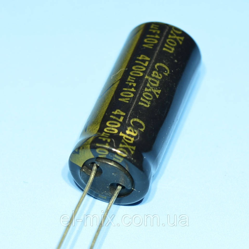 Конденс. електрол. комп'ютерний 4700мкФ 10В CapXon 105*С LZ 13*30