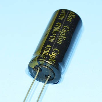 Конденс. електрол. комп'ютерний 4700мкФ 10В CapXon 105*С LZ 13*30