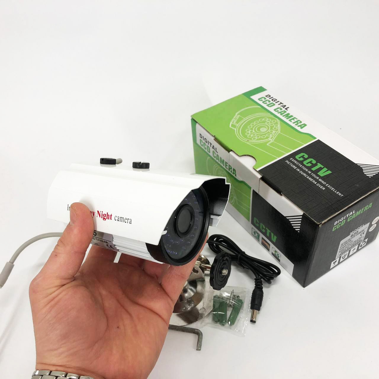 Відеокамери для дачі UKC MOD-635 IP 1.3 MP, Вулична камера з нічною зйомкою, Камера з детектором руху RG-88