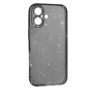 Силіконовий чохол Clear Shine для Apple iPhone 17 Black