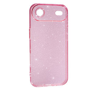 Силіконовий чохол Clear Shine для Apple iPhone 17 Air Pink