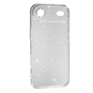 Силіконовий чохол Clear Shine для Apple iPhone 17 Air Transparent