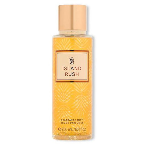 Body mist спрей для тіла Island Rush 250мл original, Victoria secret міст, Свіжий парфумований спрей UX-22