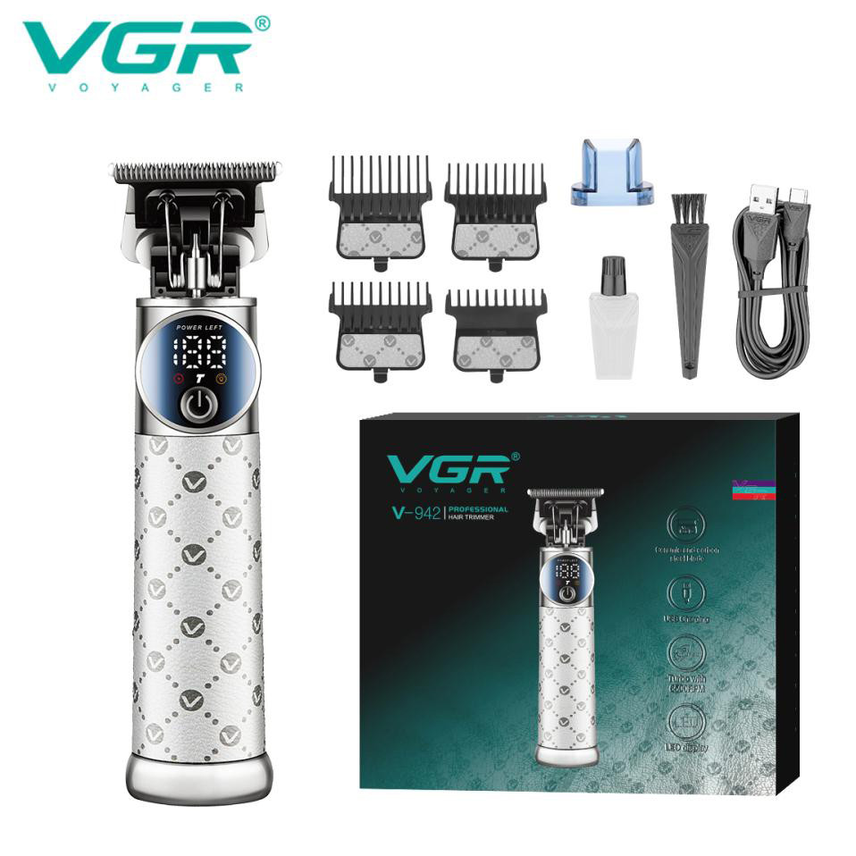 Машинка для стрижки волосся домашня VGR, Машинка для стрижки волосся хороша Миюча YO-40
