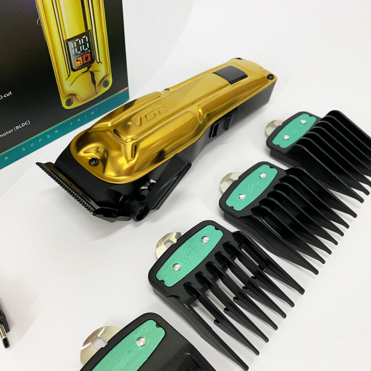 Модний машинка для стрижки волосся, Тример з насадками різної довжини, Надійна машинка для стрижки FX-25