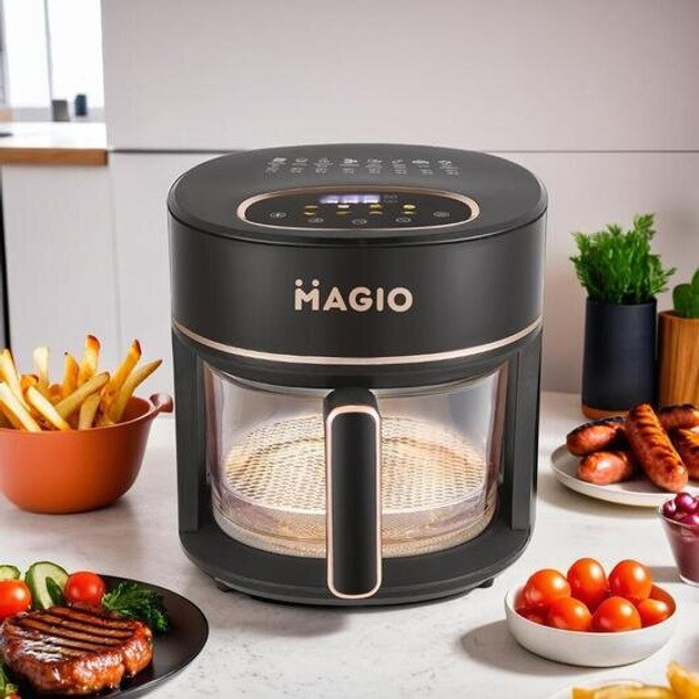 Електрична піч для дачі Magio MG-412 1500 Вт 6 л, Духовка з автоматичним вимкненням MU-12