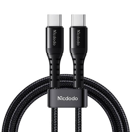Кабель McDodo Type-C to Type-C 60W Data Cable 3m Black, фото 1
