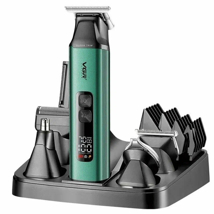 Машинки для стрижки професійні машини VGR V-117 6 в 1, Універсальні машинки для стрижки волосся ZU-51