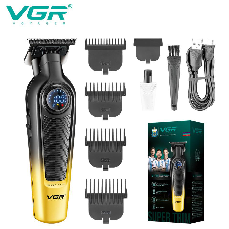 Портативна ручна машинка для стрижки волосся VGR V-996, Електрична машинка для стрижки побутова AK-68