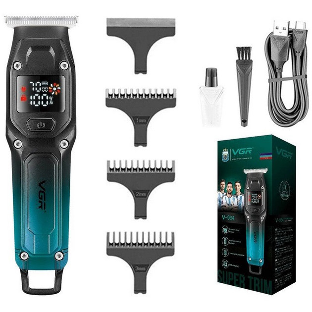 Акумуляторна машинка для стрижки, Бездротовий акумуляторний тример для стрижки волосся MD-39