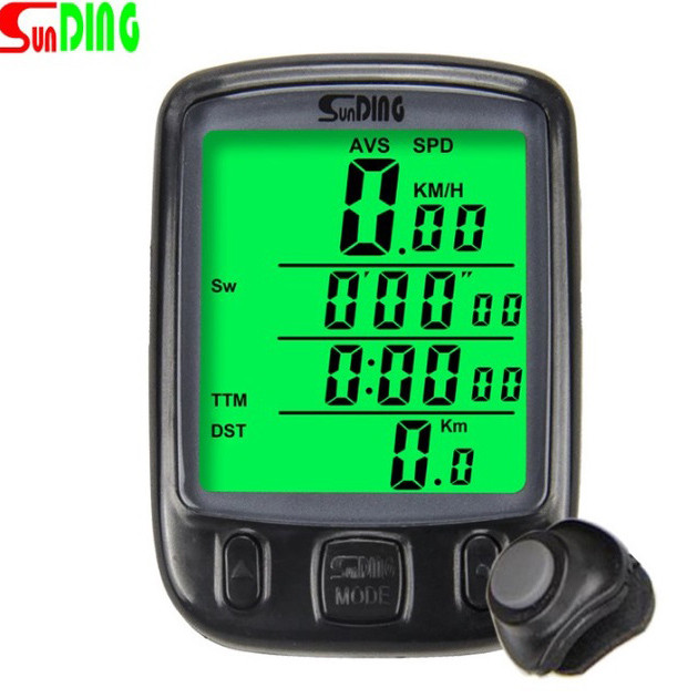 Велосипедний комп'ютер SunDing SD-563C бездротовий ES-60