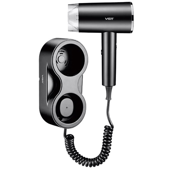 Хороший потужний фен VGR, Фен з іонізацією і термозахистом для красивого укладання волосся ZI-23