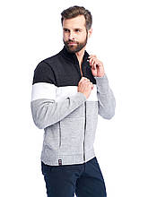 Чоловіча кофта на замку SVTR Сірий (303 54 серій)