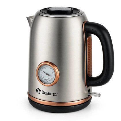 Електричний чайник із сучасним зовнішнім виглядом Domotec MS-7849 2200 Вт, Електрочайник відмінний AM-83