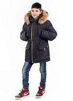 Куртка зимова для хлопчика. 147-152, фото 2