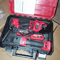 Набор аккумуляторных инструментов 2 в 1, шлифовальная машинка и гайковерт 36V HP227