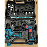 Аккумуляторный набор инструментов 2 в 1: дрель-шуруповерт и мини-угловая шлифмашина HP227