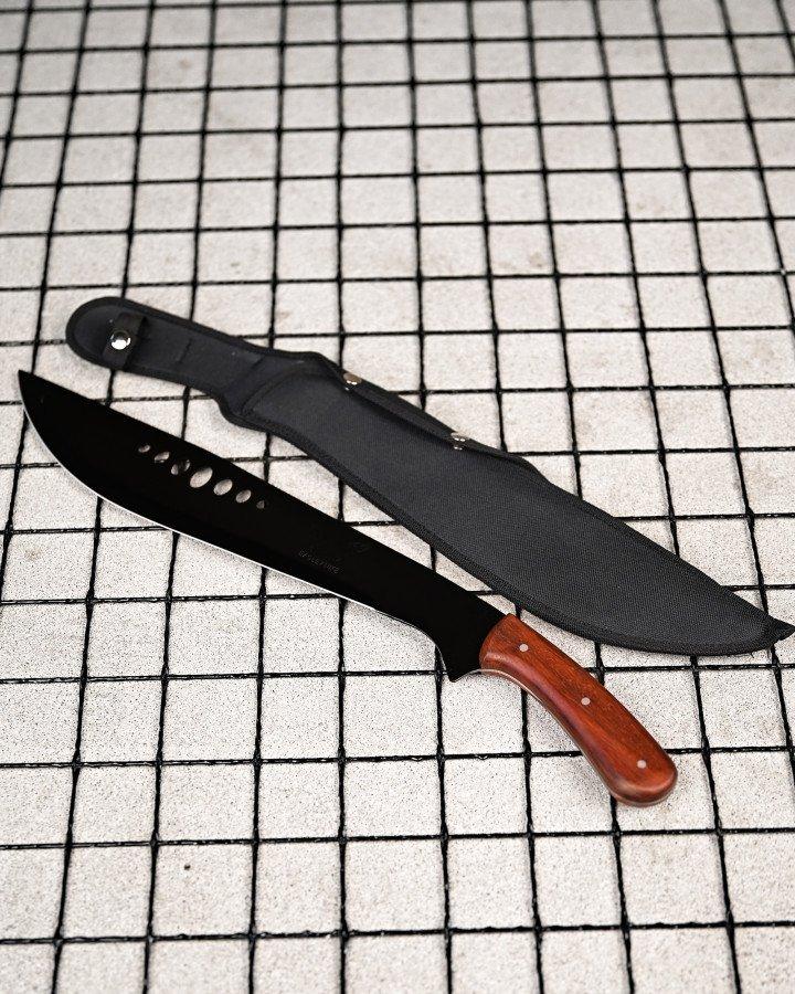 Ніж Мачете Ox Head (Aitor Jungle Eagle knife) сатин, дерево