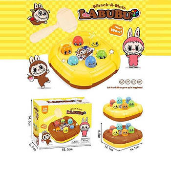 Іграшка Стукачка "LABUBU", 6 фігурок, молоточок 202243 G-Rich