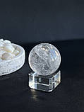 Сфера гірський кришталь натуральний сфера куля шар з гірського кришталю 30,5 мм., фото 2