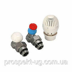 Комплект термостатичний для радіатора Ду15 (1/2") кутовий R470FX003 GIACOMINI