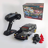 Машинка для дрифту BMW M3 Drift дріфт БМВ на радіокеруванні Світло, Акумулятор 50 км/год 1:16 Чорний
