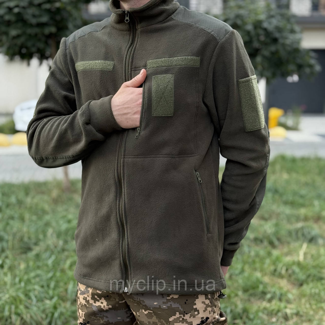 Тактична фліска ЗСУ. Якісна армійська флісова кофта, фото 1