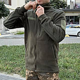 Тактична фліска ЗСУ. Якісна армійська флісова кофта, фото 2