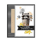 Набір силіконових штампів для скрапбукінгу Єноти CHT183, фото 2