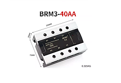 Трифазне твердотільне реле SSR, 380 В змінного струму BEM3-40AA