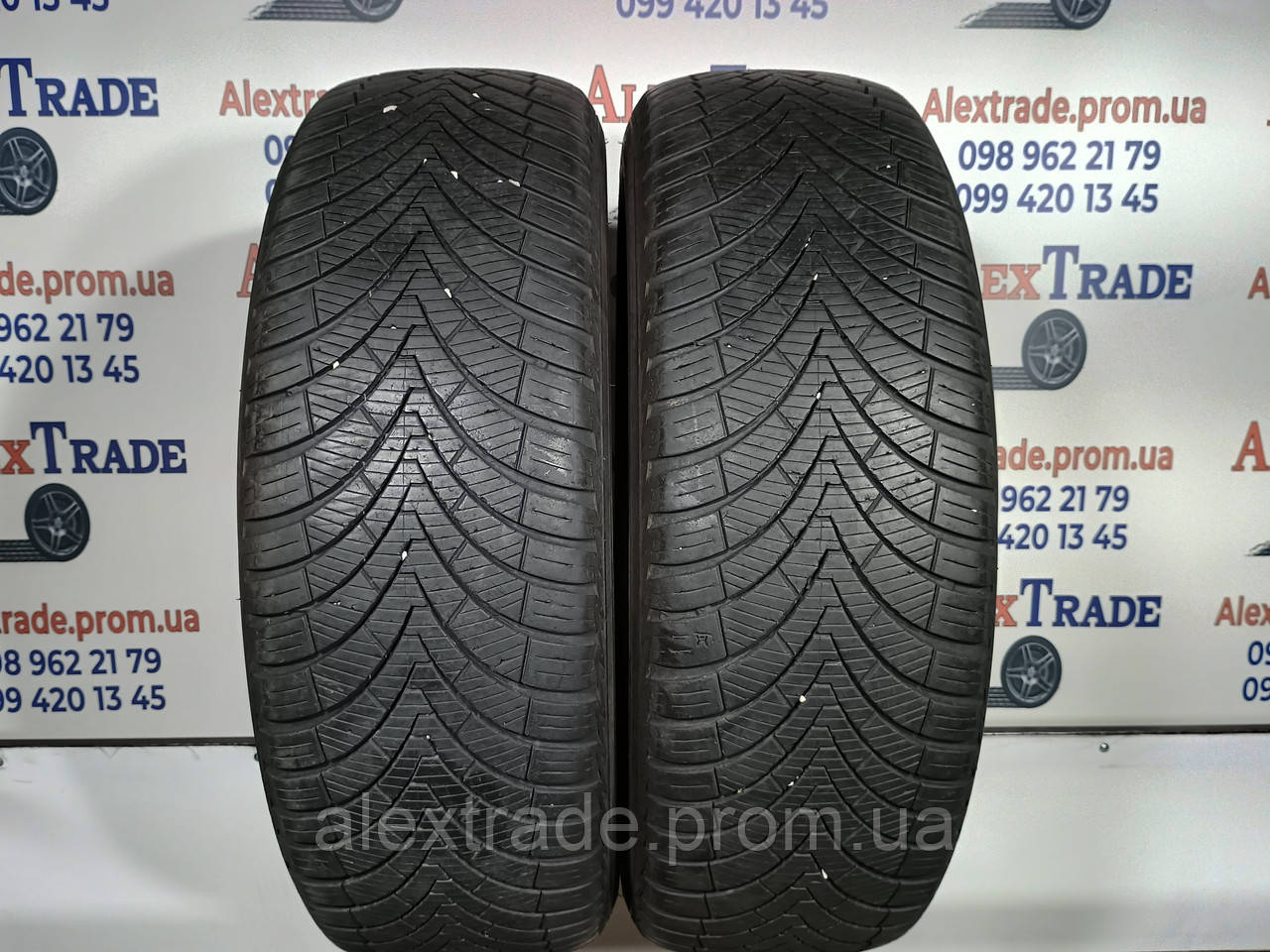 225/65 R17 Kumho Solus 4S HA32 SUV всесезонні шини б/у, фото 1