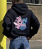 Жіноче худі з принтом на спині "Стіч", фото 2