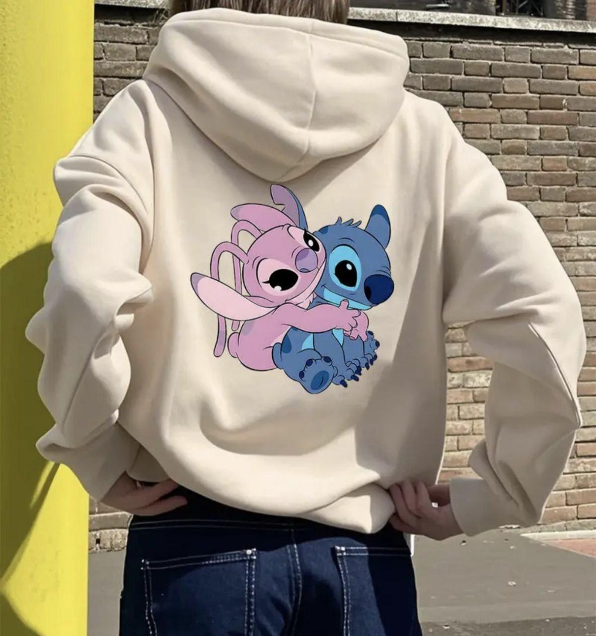 Жіноче худі з принтом на спині "Стіч", фото 1