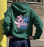 Жіноче худі з принтом на спині "Стіч", фото 6